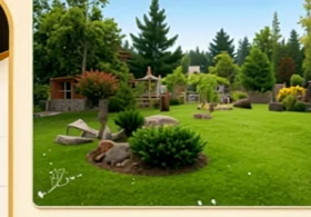 Elite Elize 3 landscaped garden