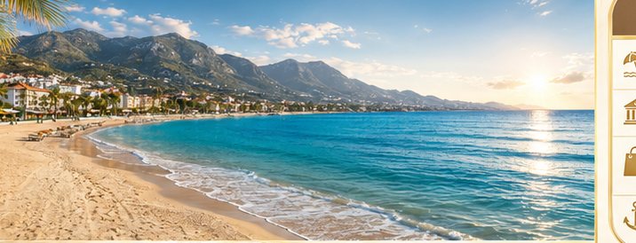 Elite Elize 4 beach and city location