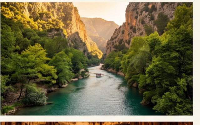 Dim Çayı ve yeşil kanyon
